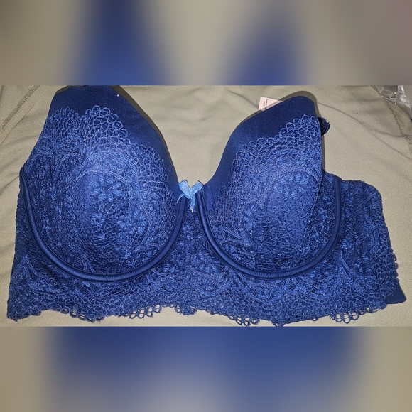 Victoria's Secret Bra New With Tags 38DD Body by Victoria lined demi Long Back - Picture 1 of 4